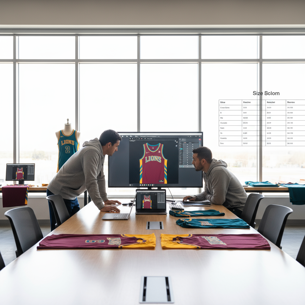 Right Fit: Size Charts, Men’s Basketball Programs, and Customization Tools